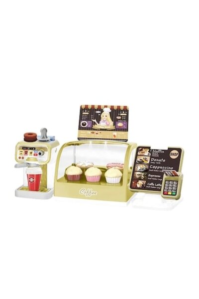 Creative World Toys Interactive Toy, Coffee Shop Set with Accessories, Sounds...
