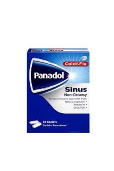 Panadol Panadol Cold & Flu Sinus 24 Caplets