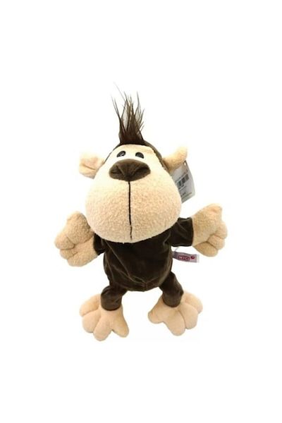 OEM Păpușă de mână Maimuță, Maro, 30 cm
