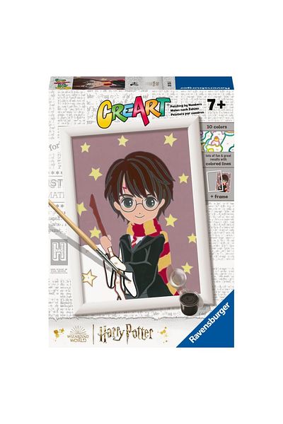 RAVENSBURGER - Create Painting By Numbers For Kids Harry Potter