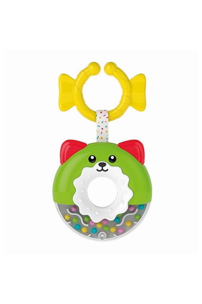 CLEMENTONI - Donut rattle that contributes to multisensory development