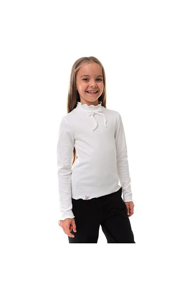 SUZIE White cotton blouse for girls