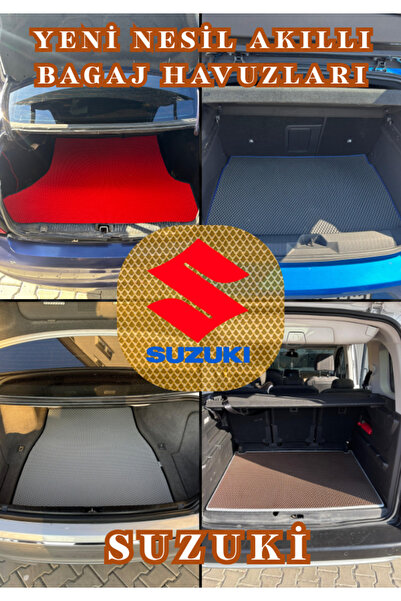 FlexMatt Suzıkı Vıtara (2021+) Yeni Nesil Eva Akıllı Bagaj Havuzu / KAHVERENGİ