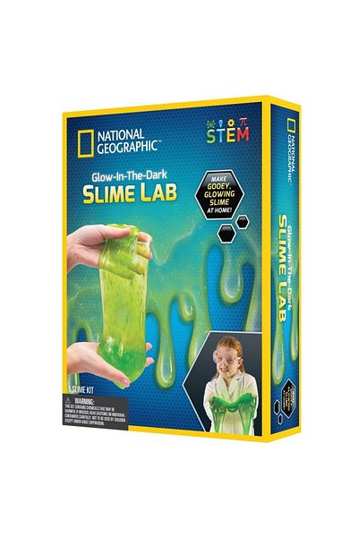 NATIONAL GEOGRAPHIC - Set Educativ Laboratorul De Slime Fosforescent