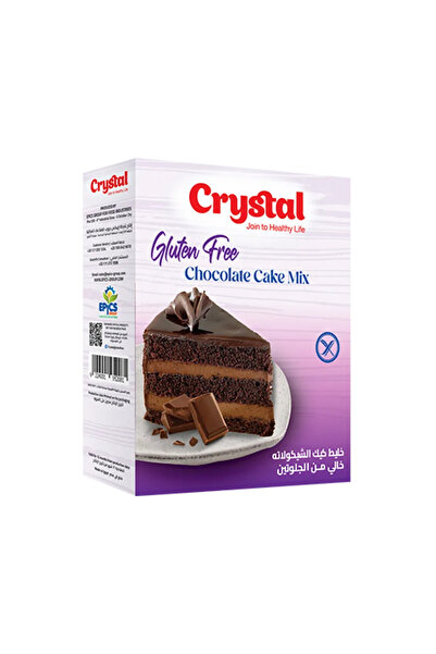 CRYSTAL خليط كيك الشوكولاتة الخالي من الجلوتين من كرستال