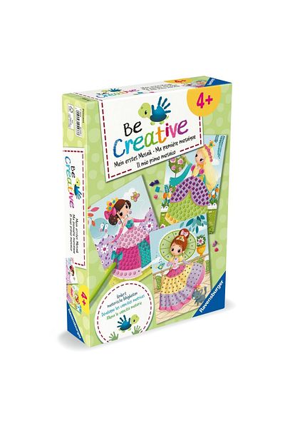 RAVENSBURGER - Be Creative Midi Mosaic Creation Set Princesses