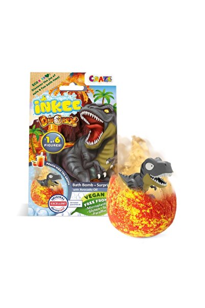 CRAZE - Bila de baie Inkee cu surpriza dinozaur
