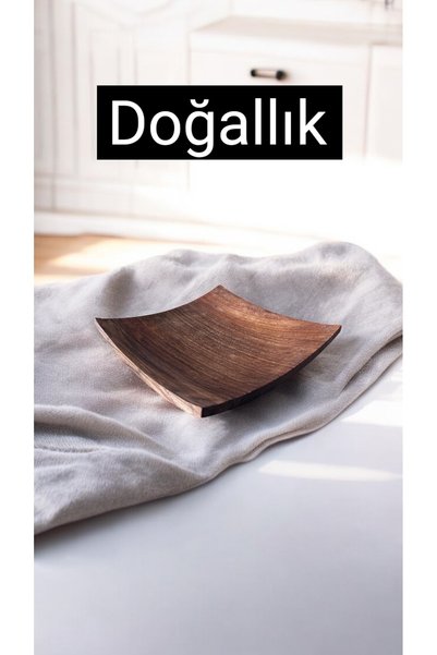 zagorwood Kavisli ceviz kase, Ahşap kase