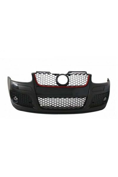 Deluxe Bara față compatibilă cu VW Golf V 5 2003-2007 VW Jetta MK 5 GTI Look cu proiectoare de ceață incluse