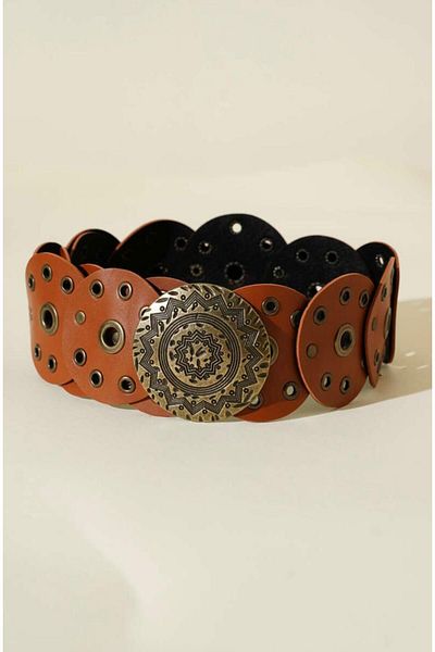 MODAM HİFA Γυναικεία ζώνη σε στυλ Vitage Cowboy Ζώνη φόρεμα Ζώνη πουκάμισου
