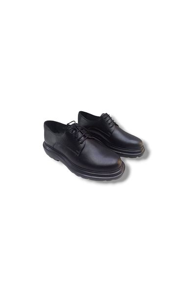 Growish Gr0346 Genuine Leather Lightweight Eva Sole Comfort Lace-Up Men's Daily Classic Dad Shoes