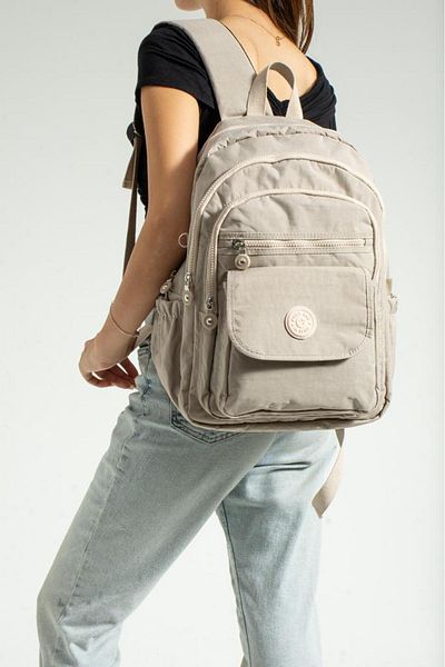 Baginn Unisex Σχολική τσάντα Αδιάβροχη Ελαφρύ ύφασμα κλίνκερ καθημερινό σακίδιο πλάτης 40*30 cm με πολλές τσέπες
