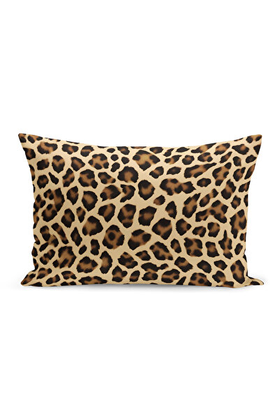 Bertille Home Classic Leopard Series Double Side Digital Printed 3-Piece Throw Pillow Cover Set (Leopard)