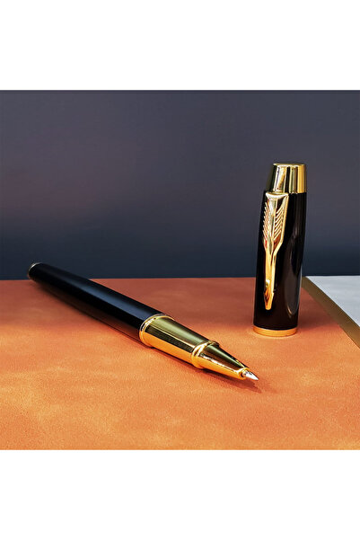 Epilons قلم معدني أسود ذهبي ZENVIA-TG4356