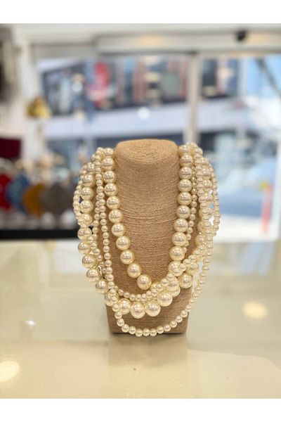 MODAGK Multiple Design Pearl Necklace
