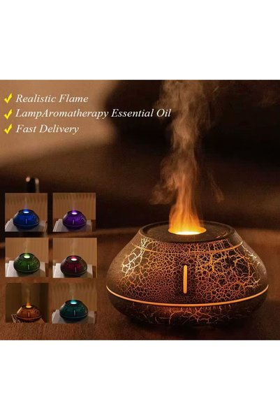 fortrek Ev, Ofis, Çocuk Odası Için Uygun, Nefes Açan 130ml Işıklı Aroma Yayıcı Buhar Makinesi Nemlendirici.