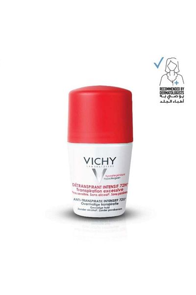 Vichy Vichy 72H Antiperspirant Roll-On Unscented 50ml
