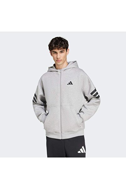 adidas Future Icons 3-Stripes Full-Zip Kapüşonlu Üst