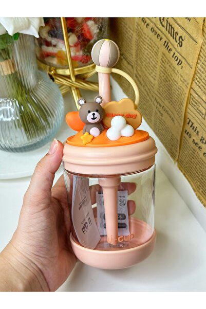 dunyazuccaciye Turuncu Ayıcık Matara