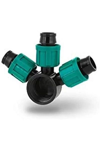Mu Art Ahşap 3/22 Χ 1 ίντσα Flat Drip Irrigation Multi Mountain Nipple