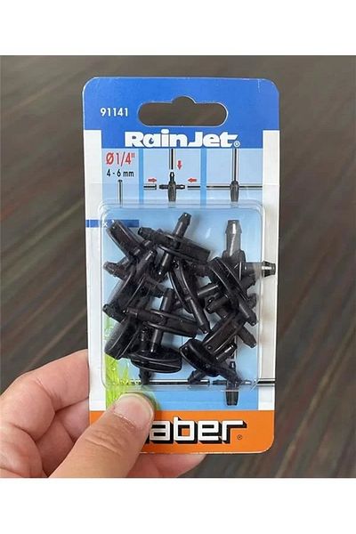 Mu Art Ahşap Σωλήνας για σύνδεση 3 δρόμων 4 – 6 mm Blister, 10 τεμάχια