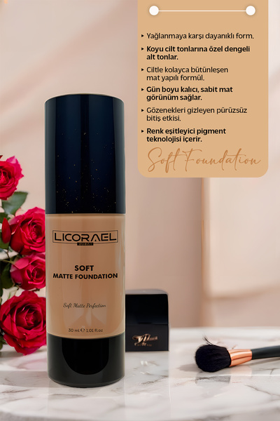 Licorael Dubai كريم أساس ماتي M2