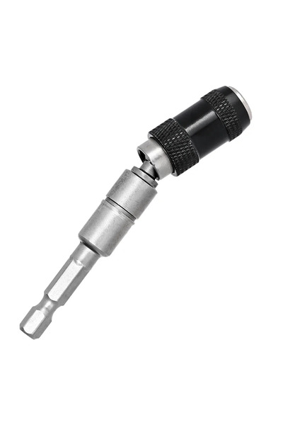 choice2 Silver 1pc Drill Bit Holder Magnetic Swiveling Bit Tip Holder Set Dri...