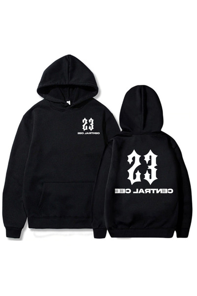 Tarzsokak Μαύρα Unisex 23 Central Cee Φούτερ με στάμπα GREATNESS'T RUSH'A Νέο...