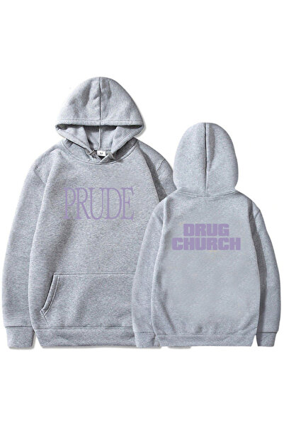 Tarzsokak Îmbrăcăminte gri unisex cu imprimeu medicament church Prude Moletom...