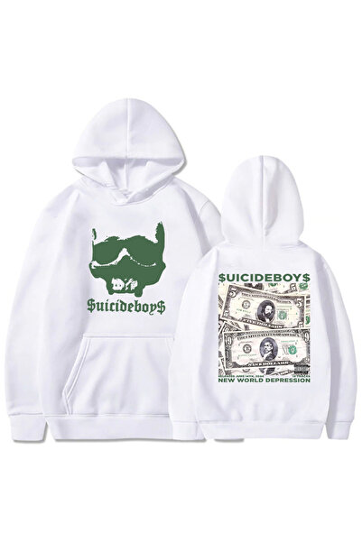 Tarzsokak Alb Unisex NEW WORLD DEPRESSI Album Hanorace Streetwear Ropa Hombre...