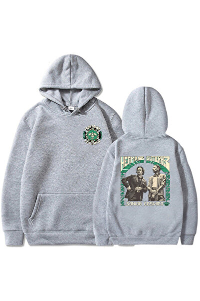 Tarzsokak Сива унисекс козмична звукова турне лента Hermanos Gutierrez Graphi...