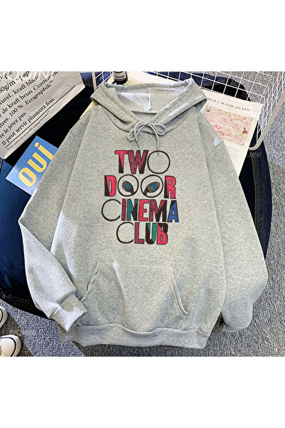 Tarzsokak Gri Unisex Two Door Cinema Club Trupa rock Heavy Metal Imprimeu la ...