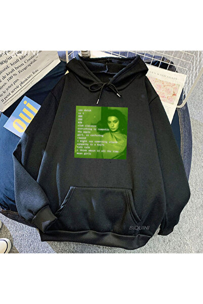 Tarzsokak Чорний унісекс чоловічий одяг Brat Pop музичний виконавець Charli X...