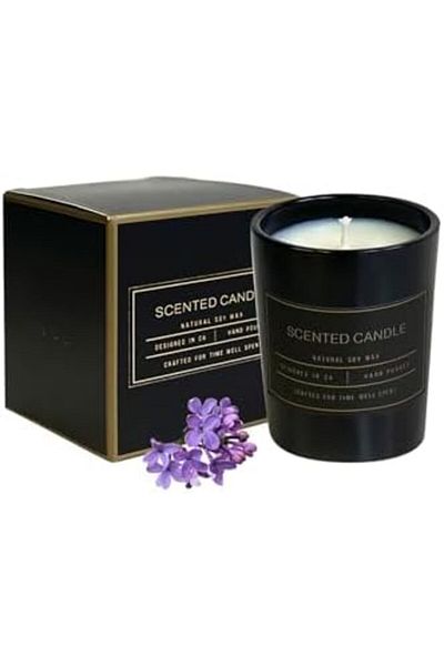 CD Scented Candles, Long Lasting Strong Fragrance Luxury Scented Soy Jar Candle, Candles for Home Scent