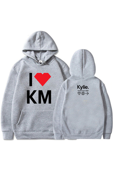 Tarzsokak Γκρι Ουνισέξ Φούτερ Κάιλι Μινόγκ Τουρνέ Τένσιον 2025 Φθινοπωρινό Ζ