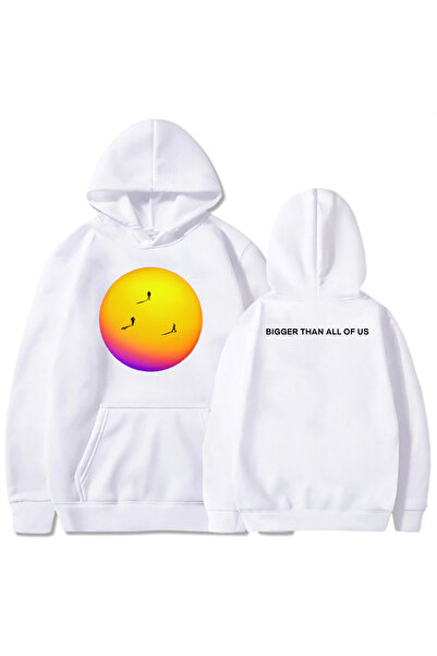 Tarzsokak هوديي أبيض للجنسين من أبوف أند بيوند أوز i