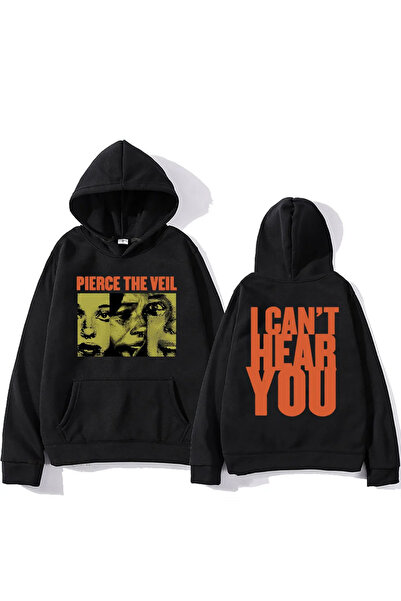 Tarzsokak Crni unisex Stree Tvid Pierce The Veil rok bend Sa kapuljačom Ne ču...