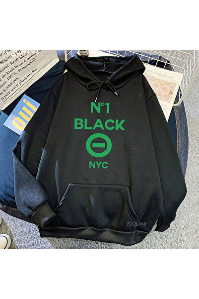 Tarzsokak Negru Unisex N1 negru NYC tip grafic O grafic negativ Hombre deras ...