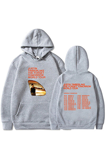Tarzsokak Îmbrăcăminte gri unisex Justin Timberlake pentru turneul mondial de...