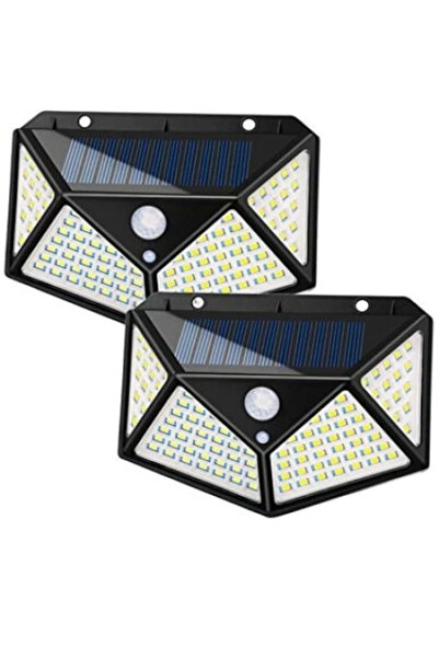 OEM Set of 2 solar-powered lamps, with dusk, motion and light sensors, 3 ligh...