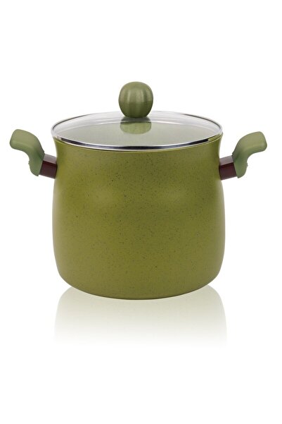 OEM Aluminum Pot with Lid, Non-Stick Interior, Induction Compatible, 20x18.30 cm, 5.20 L