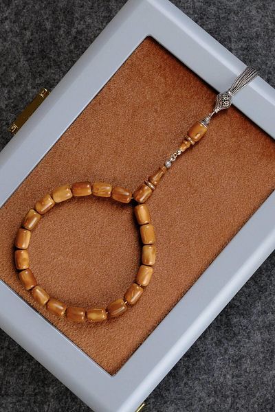 dergah tesbih Şükrü Baba Efe Seria Mascot Kuka Design Argint Tasbih