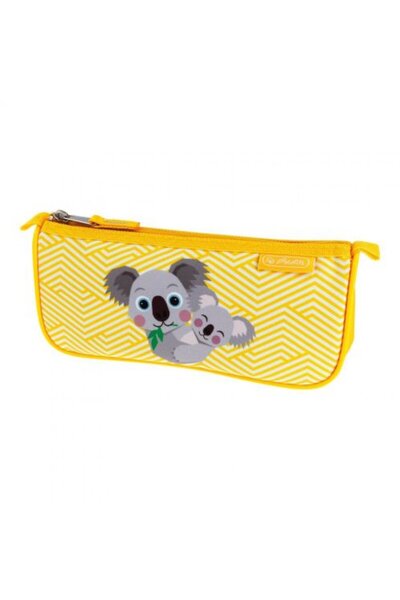 Herlitz Necesar sport triunghiular cu animale drăguțe Koala, culoare multicol...