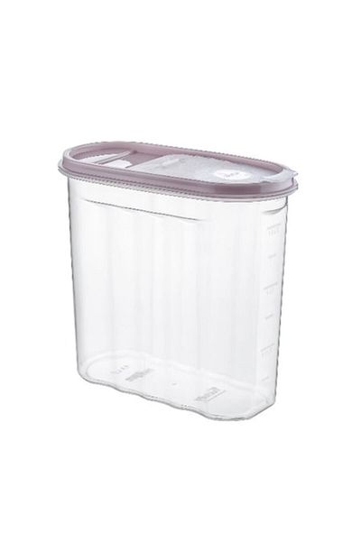 Tuffex Set 3 x Cutie pentru Alimente din Plastic, cu Capac, 1.80 l,