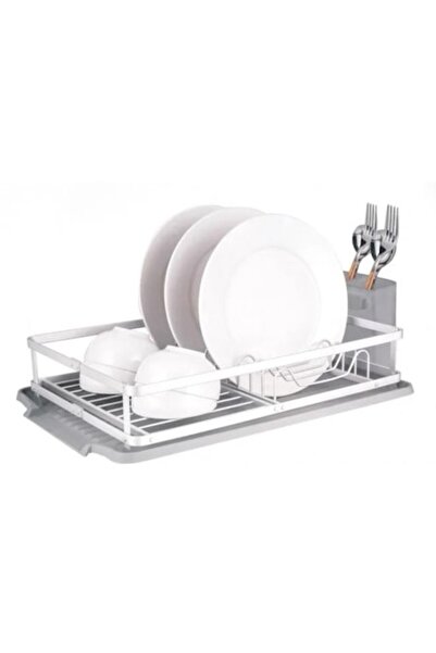 OEM Suport vase din metal cu tava de plastic, 39.5x28.5x9 cm