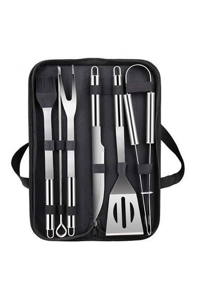 OEM Accesorii pentru grătar, oțel inoxidabil, 9 bucăți, Grunberg