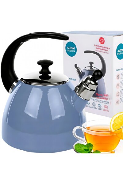 ALTOM DESIGN Βραστήρας Belbina Blue με σμάλτο, 2,5 λίτρα