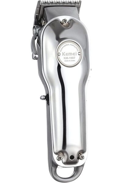Kemei Electric Shaver for Men by (Silver) KM-1987