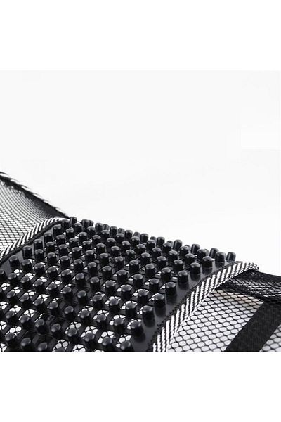 MT MALATEC Lumbar support for car and office chairs, massage balls, elastic band fastening