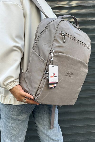 Just Polo Imported Clinker Fabric Women's Backpack and School Bag